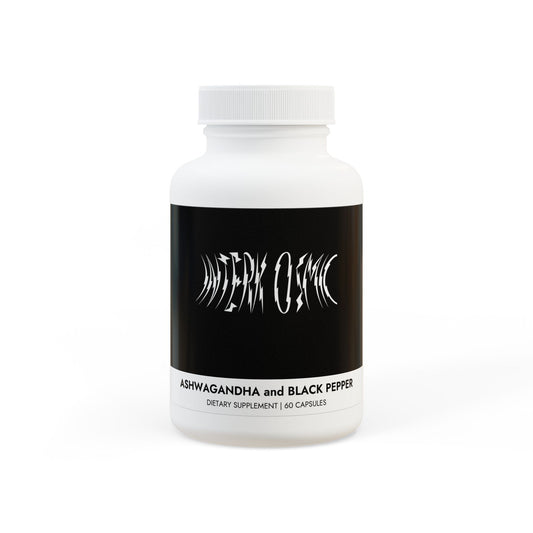 Ashwagandha and Black Pepper Supplement (60 capsules)